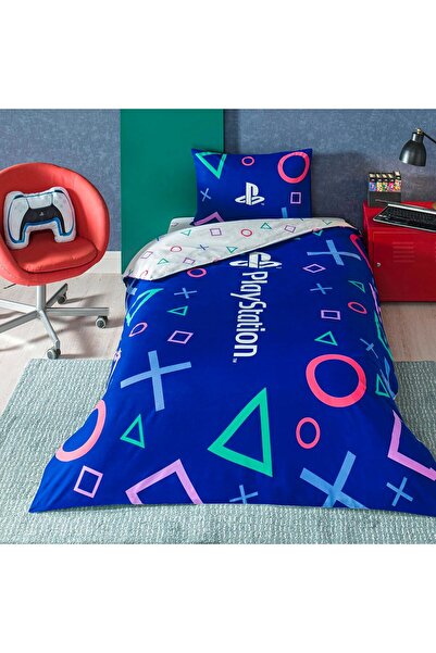 Yıldızan Nexoratech Playstation Single Cotton Duvet Cover Set 1288145