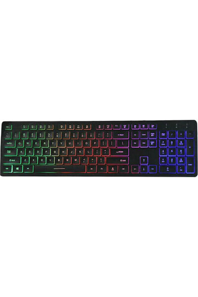 Andowl Πληκτρολόγιο Gaming Q-30K με φωτισμό RGB (Αγγλικό US)
