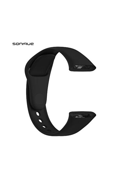 Other Σονίκ Έγχρωμο Λουράκι Σιλικόνης Μαύρο (Redmi Watch 3)