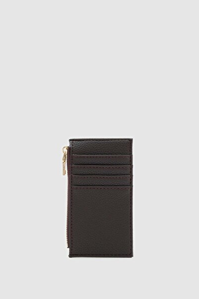 Shule Bags Linn Textured Women's Card Holder Bitter Brown