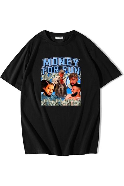 ZOKAWEAR Unisex Oversize Money For Fun T-shirt