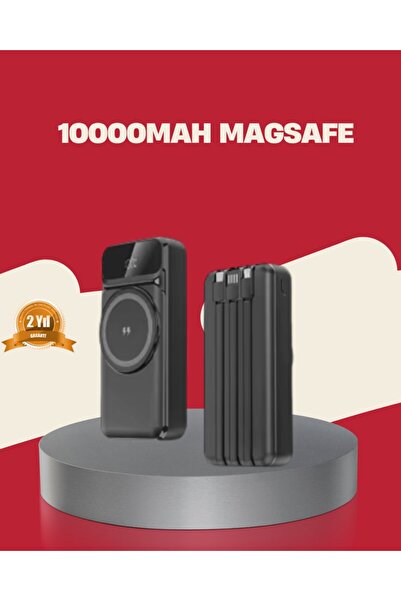 Genel Markalar Kablosuz 15W Şarj Destekli 10000 mAh Taşınabilir Powerbank – H...