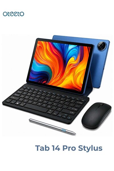 OTEETO Tab 14 Pro 5G Tablet Dual SIM, 8GB RAM, Bluetooth Keyboard Case, Mouse...
