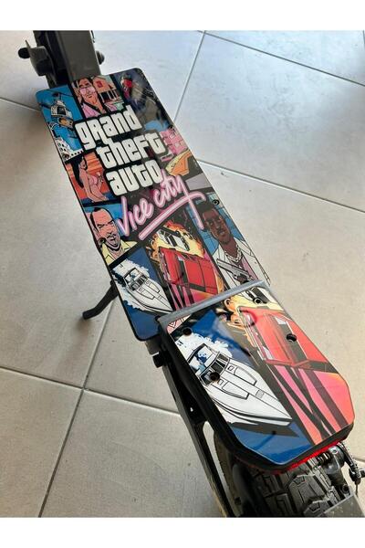 bisiklet dünyam ONVO MX1/MX2 Uyumlu Scooter Deck | Vida Delikli Tabanlık 2.8m...