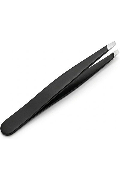 Ecovira Professional Eyebrow Tweezers - Precision Slant Tip Stainless Steel H...