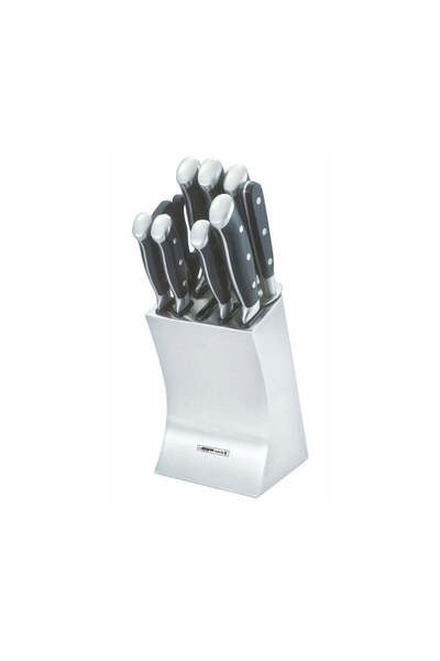 Arshia 10-Piece Premium German Steel Knife Set with Wooden Block | Profession...