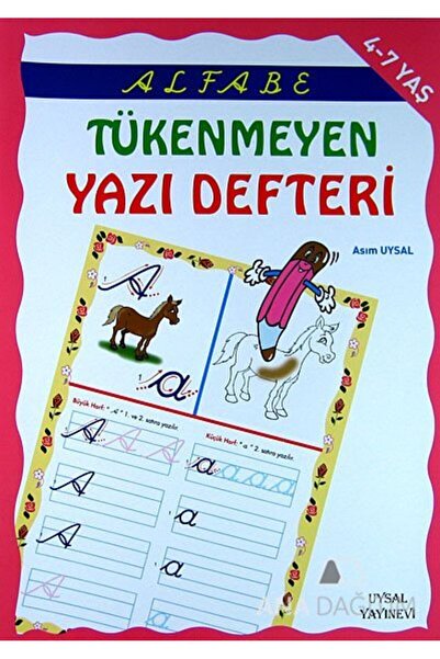 Uysal Yayınevi Alfabe - Tükenmeyen Yazı Defteri