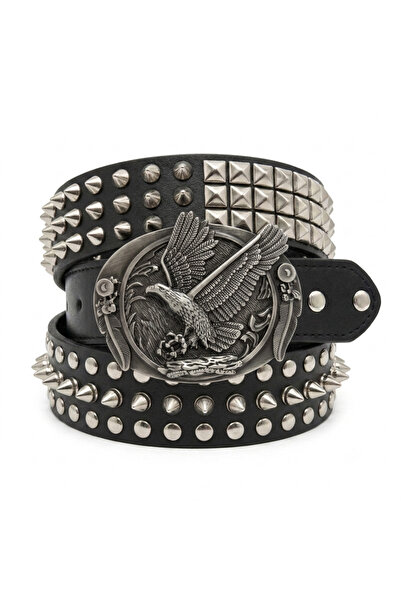 targay Gothic Punk Rock Gurunge Metallica Emo Style Belt