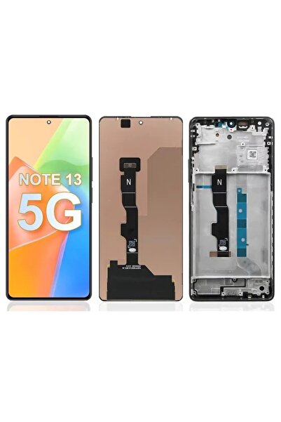 protechgsm Xiaomi Redmi Note 13 5g Tft Lcd Ekran Dokunmatik Çıtalı Siyah