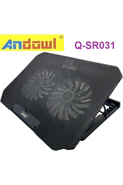 Andowl Q-SR03 Βάση ψύξης για λάπτοπ έως 17 ιντσών με 2 ανεμιστήρες