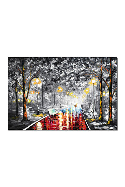 artnova Tablou GIGANT indragostiti pictat manual dormitor, living, Impreuna p...