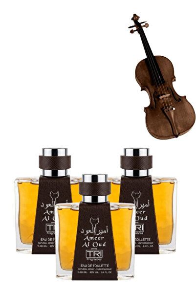 trı 3 قطع من عطر أمير العود 100 مل