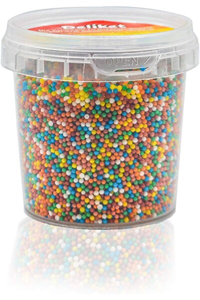Deliket Colorful Non-Pereils for Ice-Cream Decoration 120 g, Assorted
