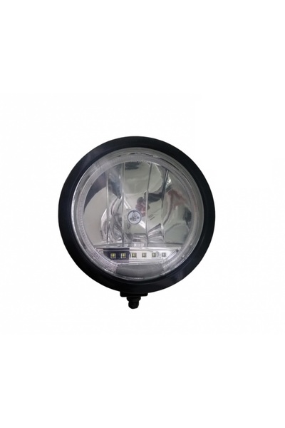 Flexzon Στρογγυλά Φώτα Ομίχλης 12V / 24V για Οροφή Φορτηγού H1 + 6 LED E-Mark...