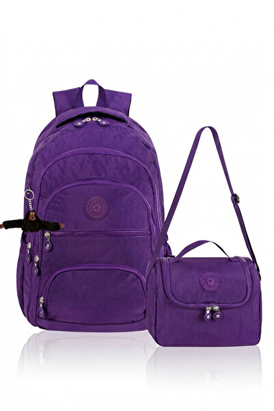 Freedom Bag Trend 2-Piece Set Luxury Crinkle Fabric High School and Middle Sc...