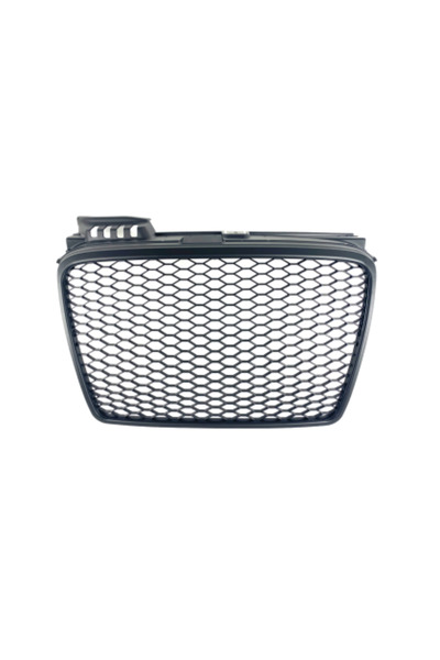OEM Audi A4 B7 (2004-2007) μάσκα χωρίς σήμα - εμφάνιση RS - μαύρο ματ