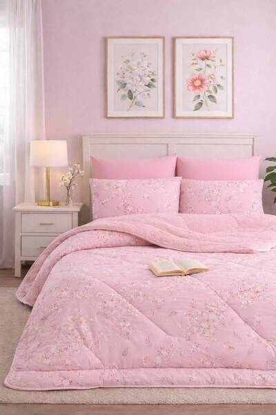 ozlıkaa Welsoft Double Quilt 195X215 cm Double-Sided Ultra Soft Silicone Filled