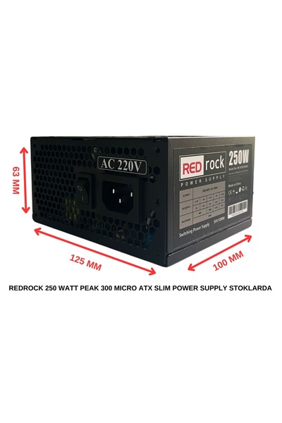Universal Redrock Rr-Sfx250Agx 250W Slim Power Supply