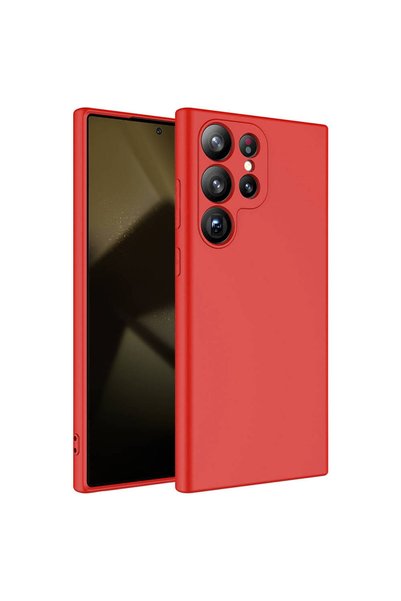 zore Galaxy S24 Ultra Case Soft Silicone with Camera Protection Launch Senk