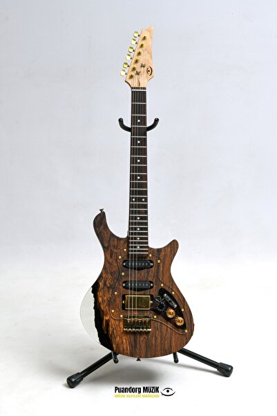 PUANDORG Elektro Gitar GOLD SERİ2 CUSTOM EPOKSİ & YILLANMIŞ AĞAÇ Kişiye Özel