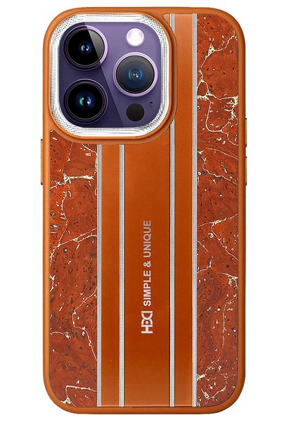 HDD حافظة متوافقة مع هاتف iPhone 14 Pro Max، تصميم فاخر وأنيق، غطاء من الجلد ...