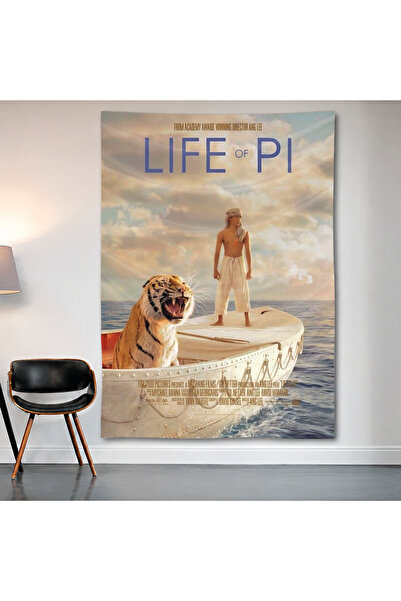 Geek Cultcha Life of Pi Wall Covering Wall Tapestry First Quality Satin Fabri...