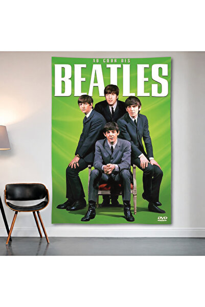 Geek Cultcha The Beatles Wall Cloth Wall Tapestry First Quality Satin Fabric ...