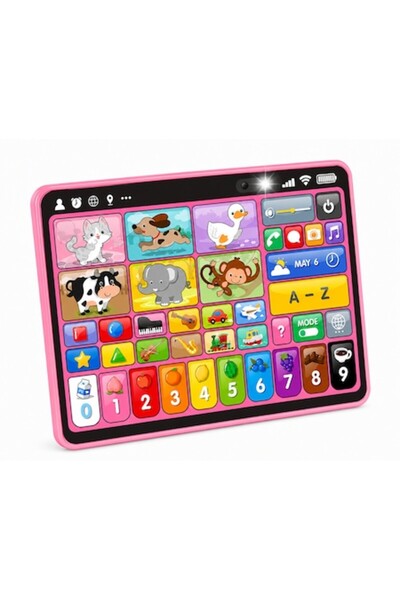 Welora Tableta educativa interactiva 3 in 1 pentru copii 1+ ani, in limba Rom...