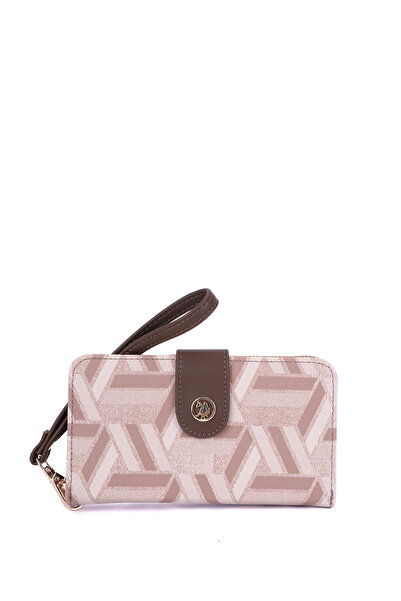 U.S. Polo Assn. K.Beige-A.Brown Women's Portfolio Bag Usc26751