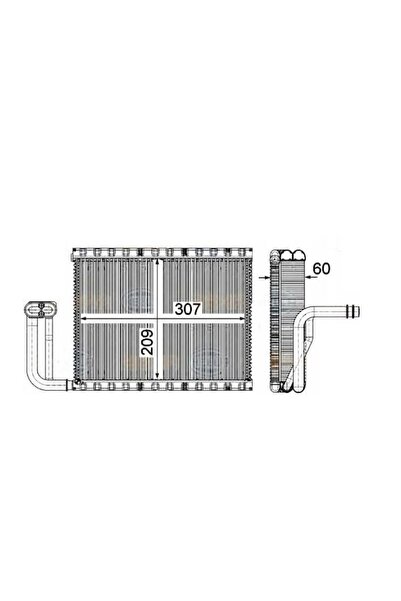 RapidAuto Evaporator aer condiționat BMW Seria 6 Gran Coupe F06/F12/F13 2011-...