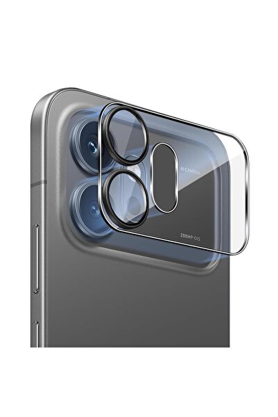Microsonic Honor 600 5G Uyumlu Kamera Lens Koruma Camı Siyah