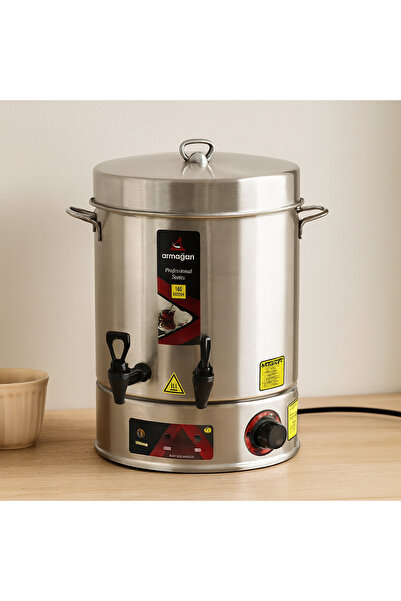 magicool 16 L Electric Tea Dispenser - Dual Tap, 2000W, 160 Cups