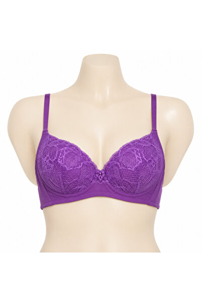 Generic Women's Lace Bra, Size 52, Two Colors: Pink and Purple