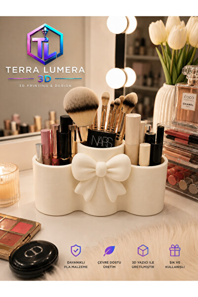 TERRA LUMERA 3D Fiyonk Makyaj Organizeri