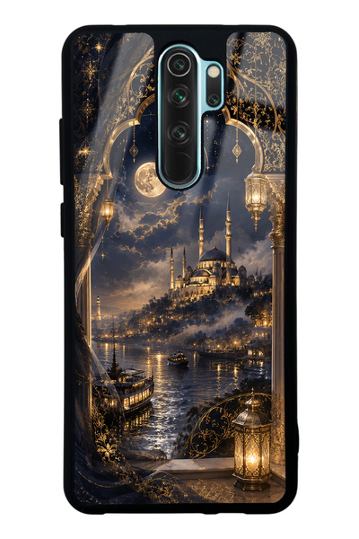 Spoyi Xiaomi Redmi Note 8 Pro Midnight Bosphorus Design Glossy Phone Case