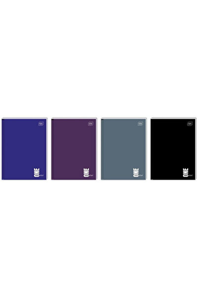 Interdruk Caiet A4 96 file patrat multicolor set 5 buc