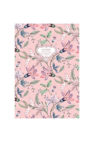 Fresh Caiet decorativ 143x210 mm 96 pagini liniate – Flori, frunze