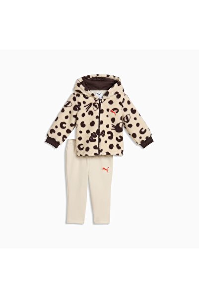 Puma Imaginary Friend Bebek Bej Eşofman Takımı (638406-87)