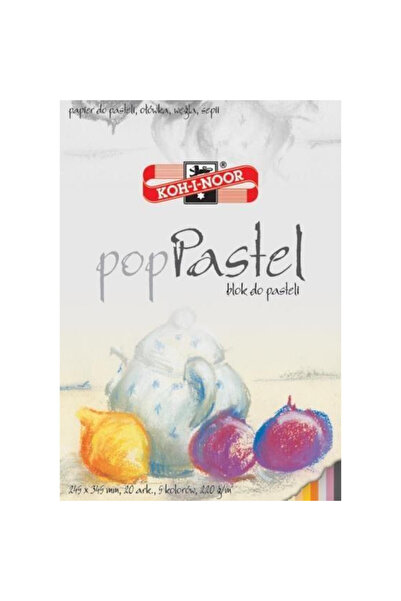 OEM Bloc pastel Koh-I-Noor 245x345mm 20 foi multicolor 220g