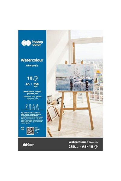 GDD Happy Color bloc acuarelă A5 10 coli 250 g