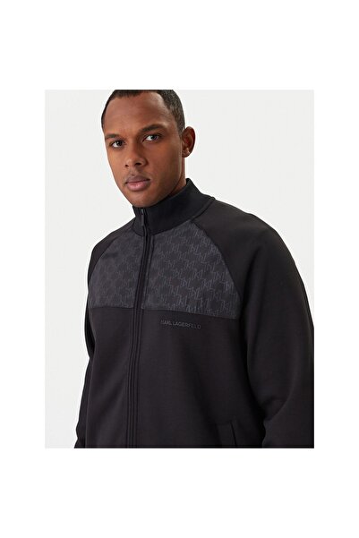 Karl Lagerfeld Bluză bărbătească 705000-561902 Negru