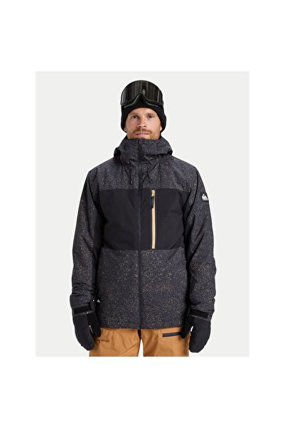 Quiksilver Geacă de snowboard pentru bărbați EQYTJ03514-KVJ2 Negru