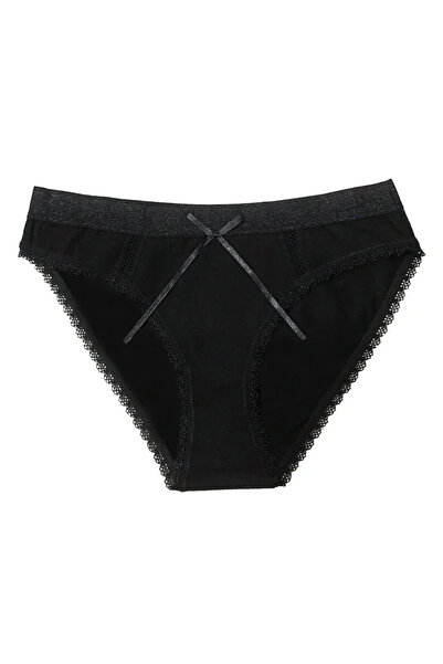 ALFA AKSESUAR 03 Şahinler Women's Bow Mesh Bikini Panties B313