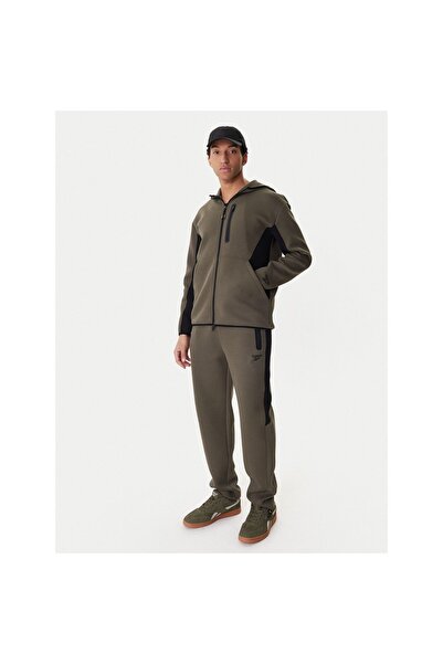 Reebok Pantaloni de trening pentru bărbați RK25545CCM Verzi