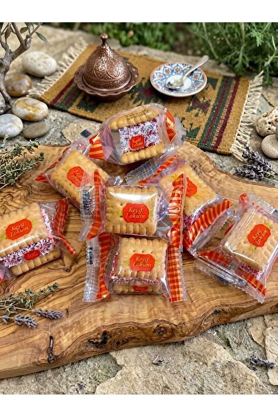 KEYFLOKUM MİNİ BİSKÜVİ ARASI GÜLLÜ LOKUM 5 KG
