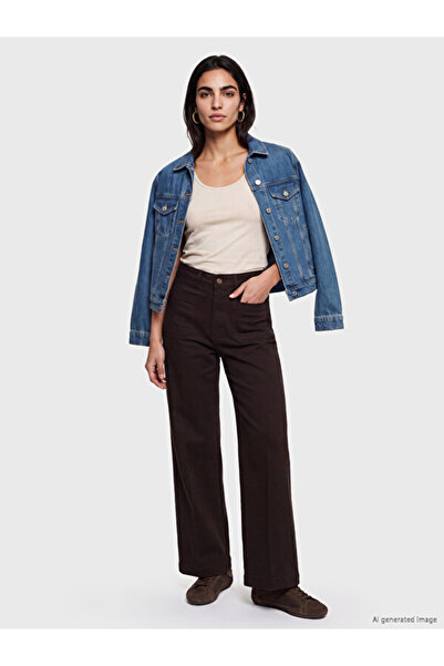LC Waikiki Wide Leg Women's Jean Pants for Style Enthusiasts from Uzg Store