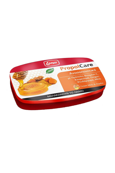 Lanes PropolCare Γεύση Μέλι & Λεμόνι 54 γρ.