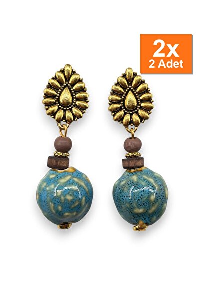 Bozhi أقراط مصنوعة يدويًا بتصميم خاص كهدية