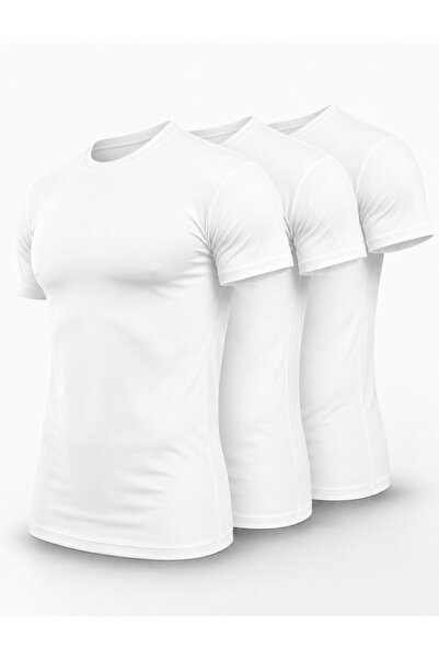 Sapeur 3-Pack Men's Premium Slim Fit Compression T-Shirt - Flexible and Breat...