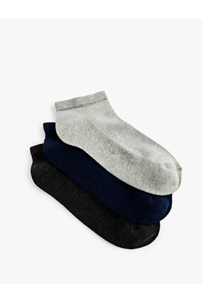 Koton Set of 3 Basic Booties Socks
